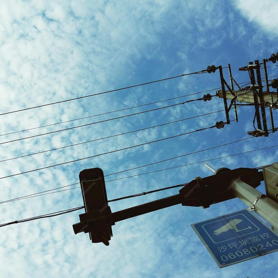 low angle view power lines against sky 1048944 952
